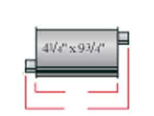 Ultra Flow Muffler 94-95 Impala SS, Right