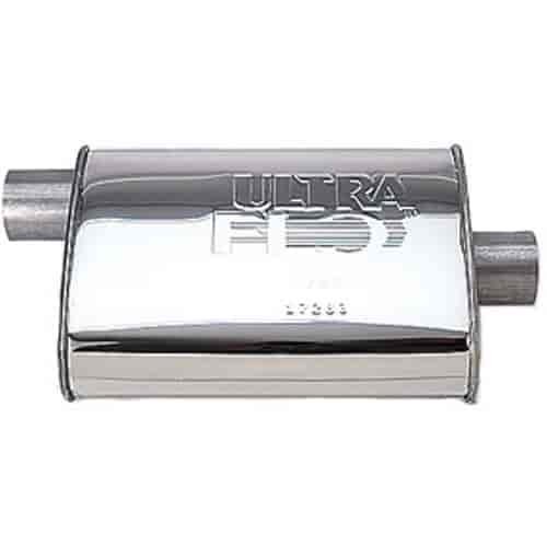Ultra Flow SS Welded Muffler In/Out: 2-1/2"