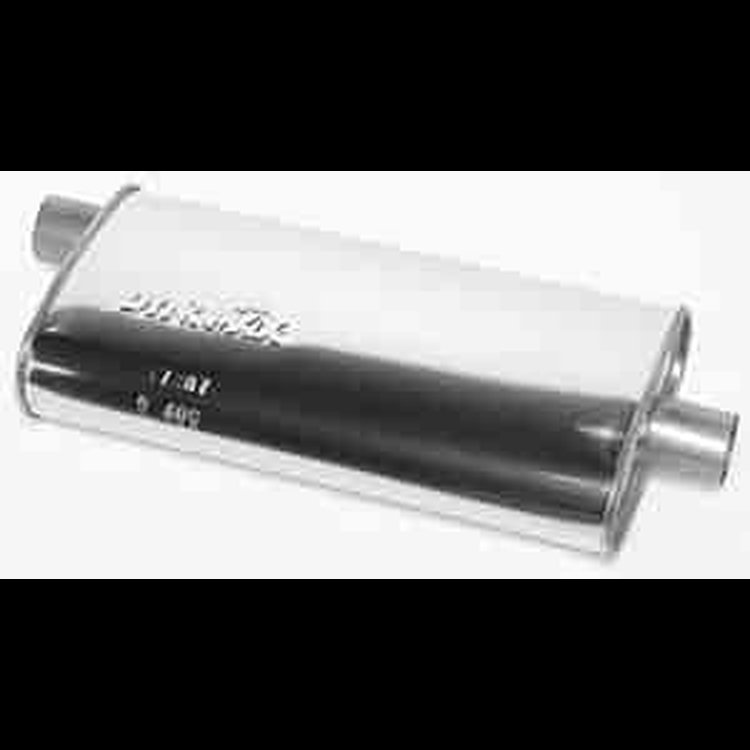 Ultra Flow SS Welded Muffler In/Out: 2-1/4"