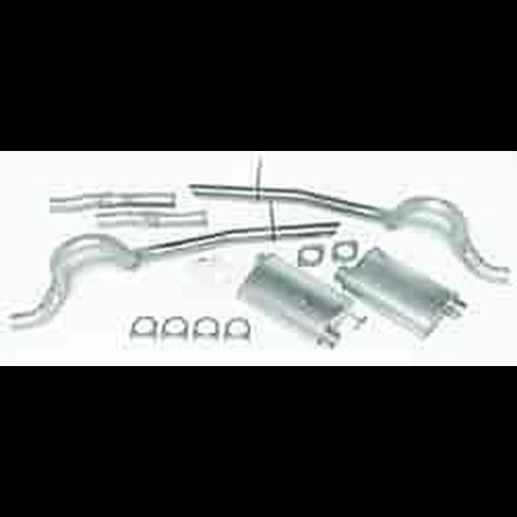 Super Turbo Exhaust System 1996-97 Mustang GT 4.6L SOHC