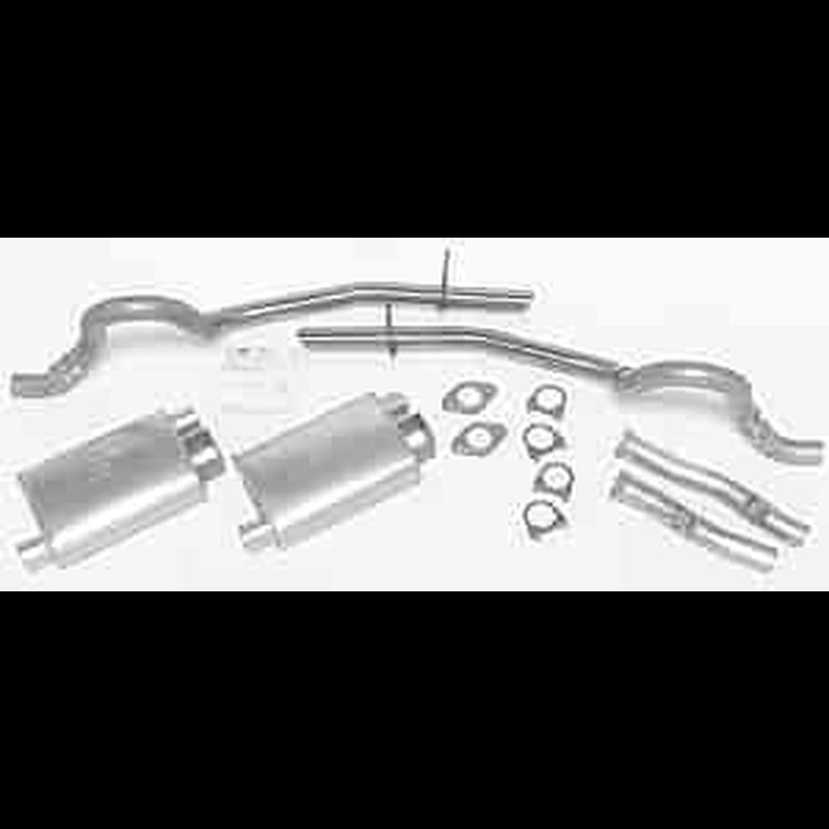 Cat-Back Exhaust System Ultra Flo SS System