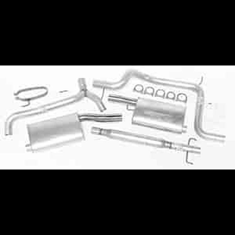 Cat-Back Exhaust System Super Turbo System