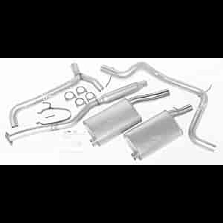 Cat-Back Exhaust System Super Turbo System
