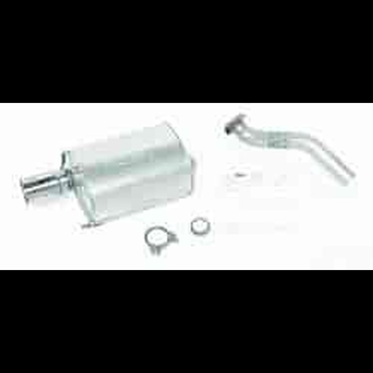 Axle-Back Exhaust System Super Turbo System