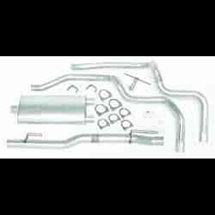 Cat-Back Exhaust System 1988-93 1500/2500/3500 6.2L Diesel