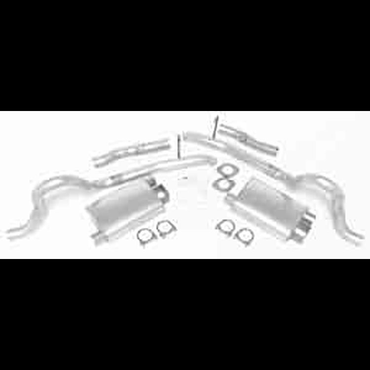 Cat-Back Exhaust System Super Turbo System