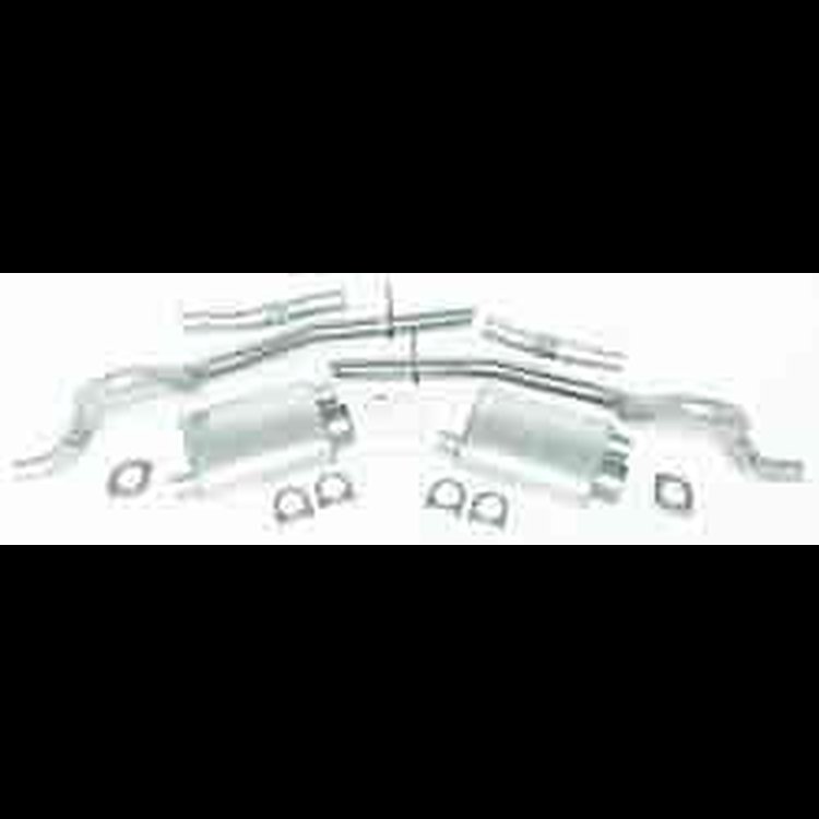 Super Turbo Exhaust System 1986-93 Mustang LX 5.0L