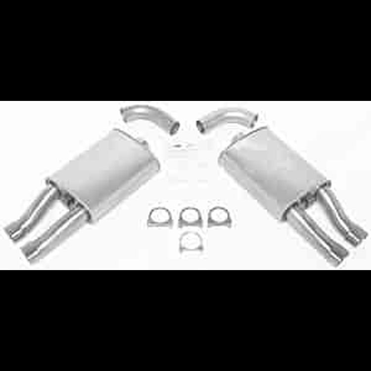 Axle-Back Exhaust System Super Turbo System