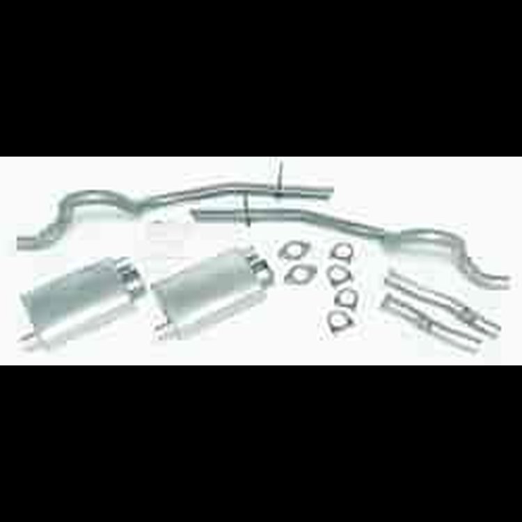 Super Turbo Exhaust System 1986-93 Mustang LX 5.0L