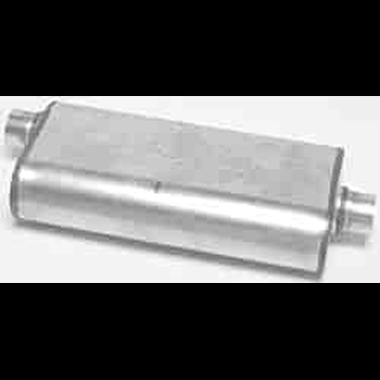 Ultra-Flo Welded Muffler Offset In/Center Out: 2.5"