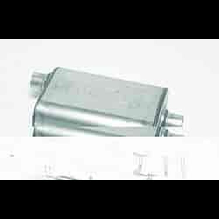 Ultra-Flo Welded Muffler Offset In/Center Out: 2"