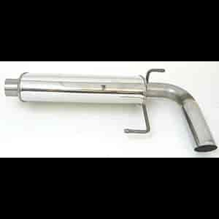 Ultra-Flo Welded Muffler 2007-10 Jeep Wrangler