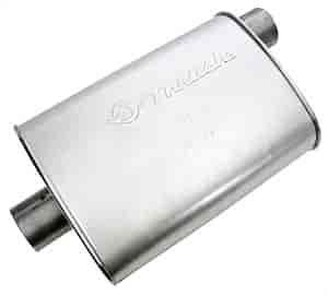 Hush Thrush Super Turbo Muffler In/Out: 2-1/4"