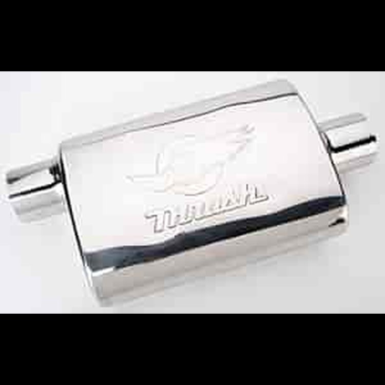 3.00" Offset Inlet/ Center Outlet 9.5" x 4.0" x 13.0" body
