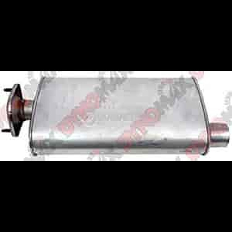 Super Turbo Muffler Direct Fit: 2001-06 Wrangler