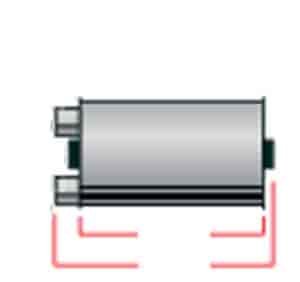 Exhaust SUPER TURBO 2.25" X2.25"