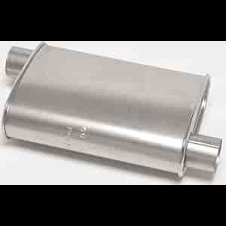 Thrush Turbo Muffler In/Out: 2-1/2"