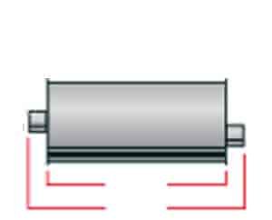 Exhaust HEMI SUPER TURBO 2"