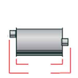 Super Turbo Exhaust Muffler [Aluminized]