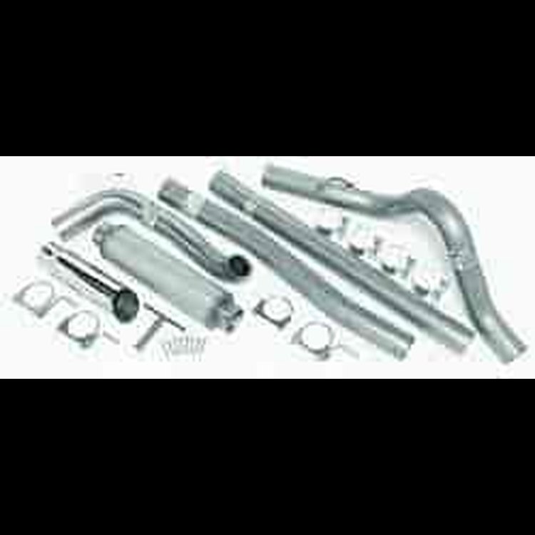 Turbo Back System Exhaust System Ford F-250 Super Duty 1999-02 F-350 Super Duty 1999-02