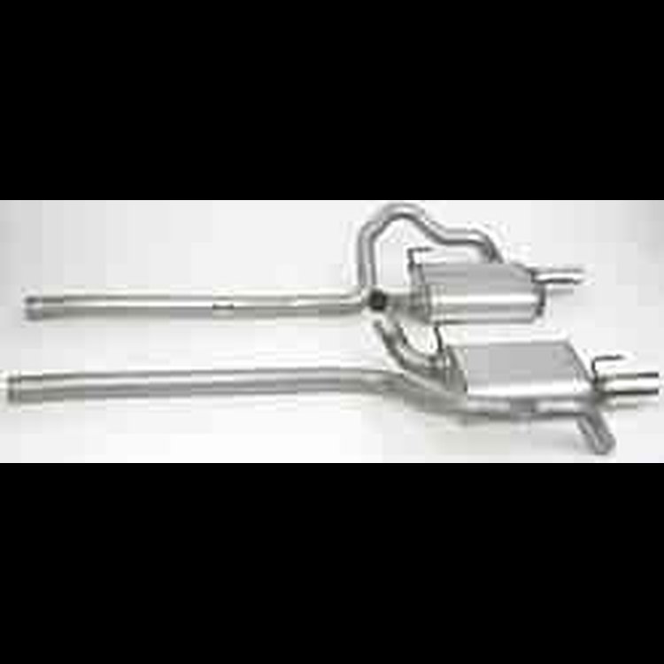 Ultra Flo Welded Exhaust System 2005-Up Mustang GT 4.6L
