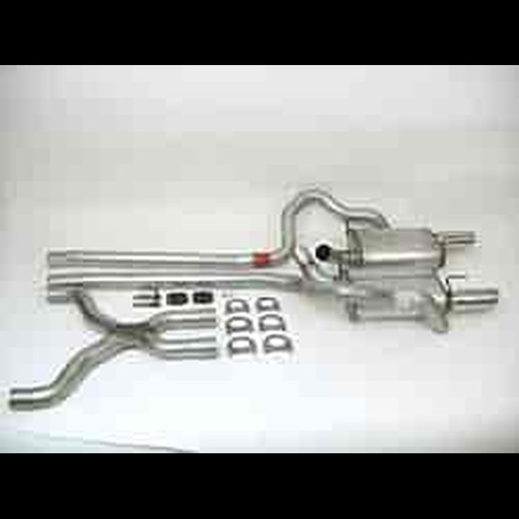 Ultra Flo Welded Exhaust System 2005-Up Mustang V6 4.0L