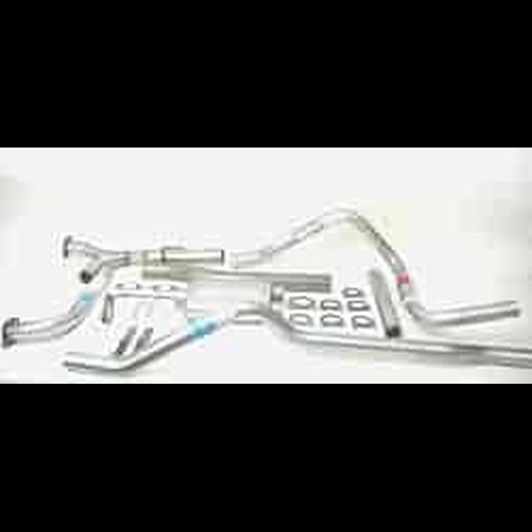 Cat-Back Exhaust System Super Turbo Kit