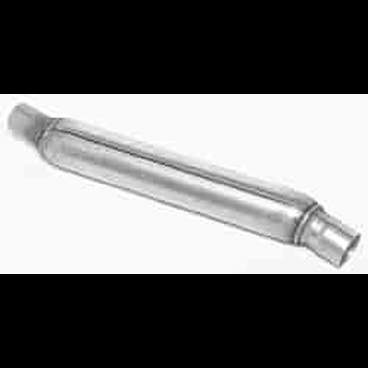 Standard Glasspack Muffler Inlet 2.5" Outlet 2"