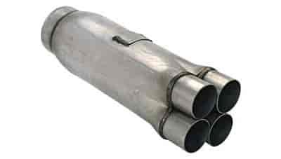 Race Series Collector Muffler 2-1/4" In, 4" Out