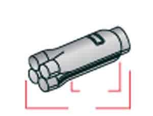 Race Series Collector Muffler 2-3/8" In, 4" Out