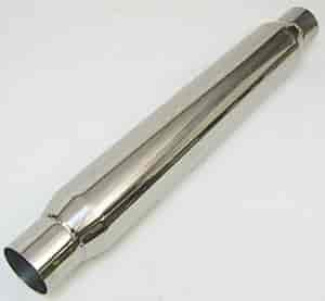 Stainless Glasspack Muffler In/Out: 2.25"