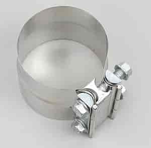 Stainless Steel Strap Band Clamp Lap Joint