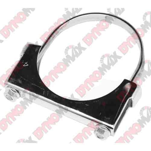 Exhaust FLAT BAND U CLAMP-CHROME