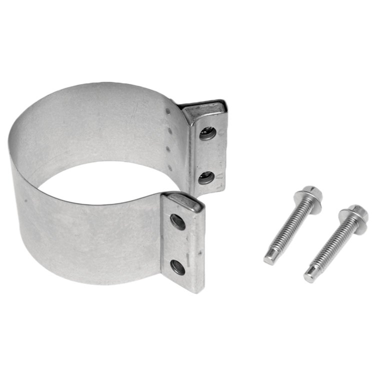 Exhaust BAND CLAMP-ALUMINIZED
