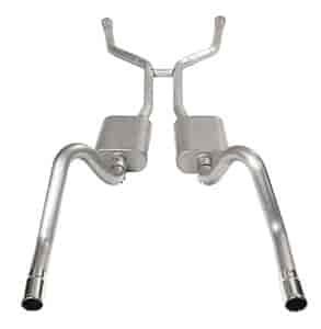 VT Header-Back Exhaust System 1967-70 Ford Mustang V8