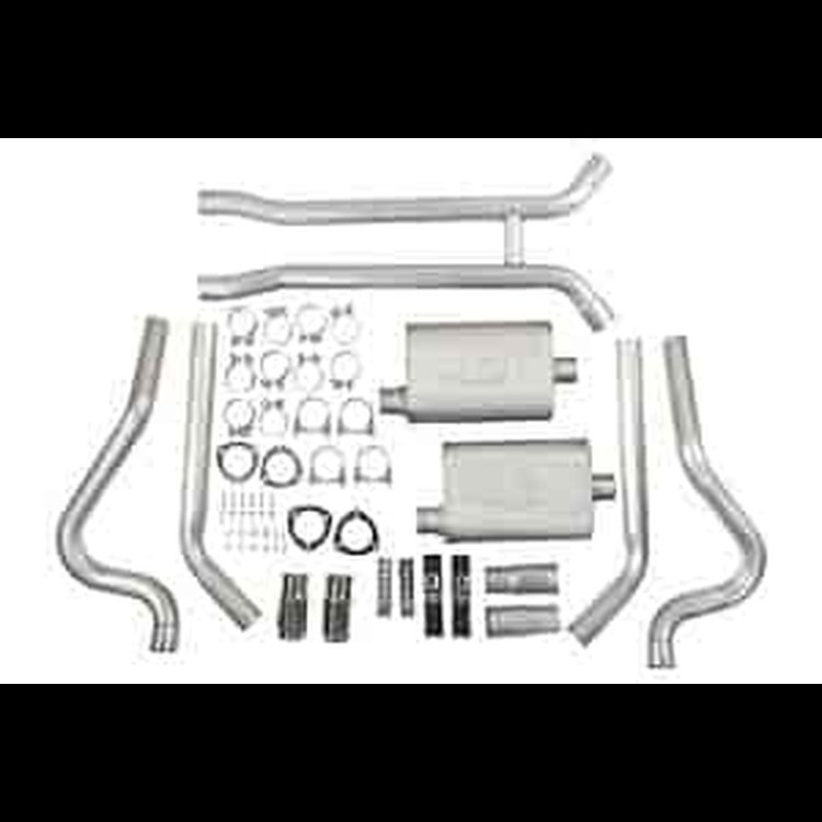 VT Header-Back Exhaust System 1970-72 Dodge Challenger & Plymouth Barracuda V8