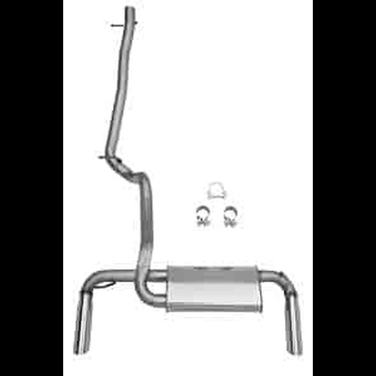 Cat-Back Exhaust System Ultra-Flo Stainless System