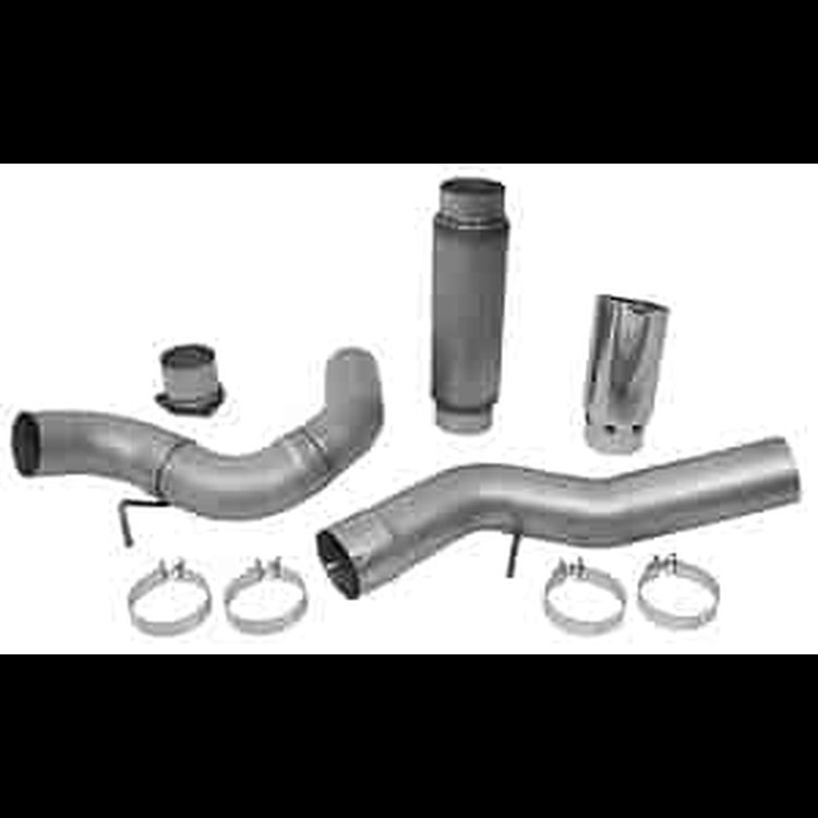 DPF-Back Exhaust System Ultra-Flo Stainless System