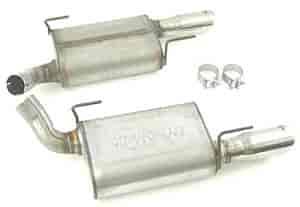 Axle-Back Exhaust System Ultra Flo Stainless System