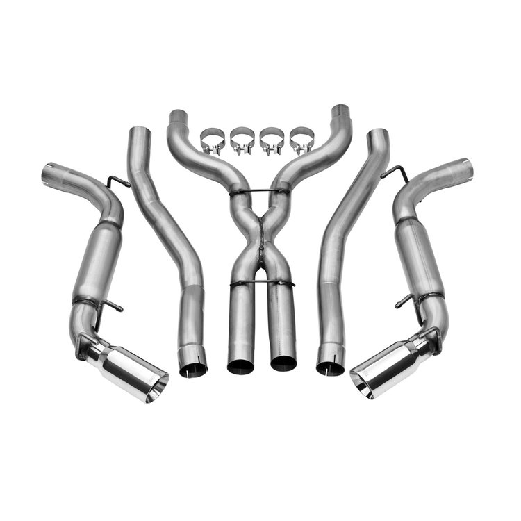 Cat-Back Exhaust System Race Bullet Stainless System