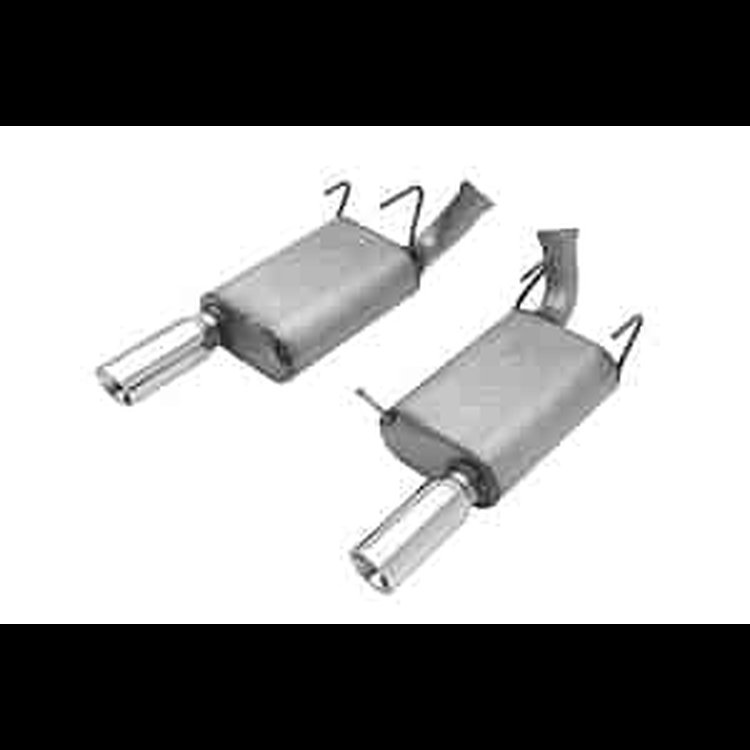 Axle-Back Exhaust System Ultra Flo Stainless System