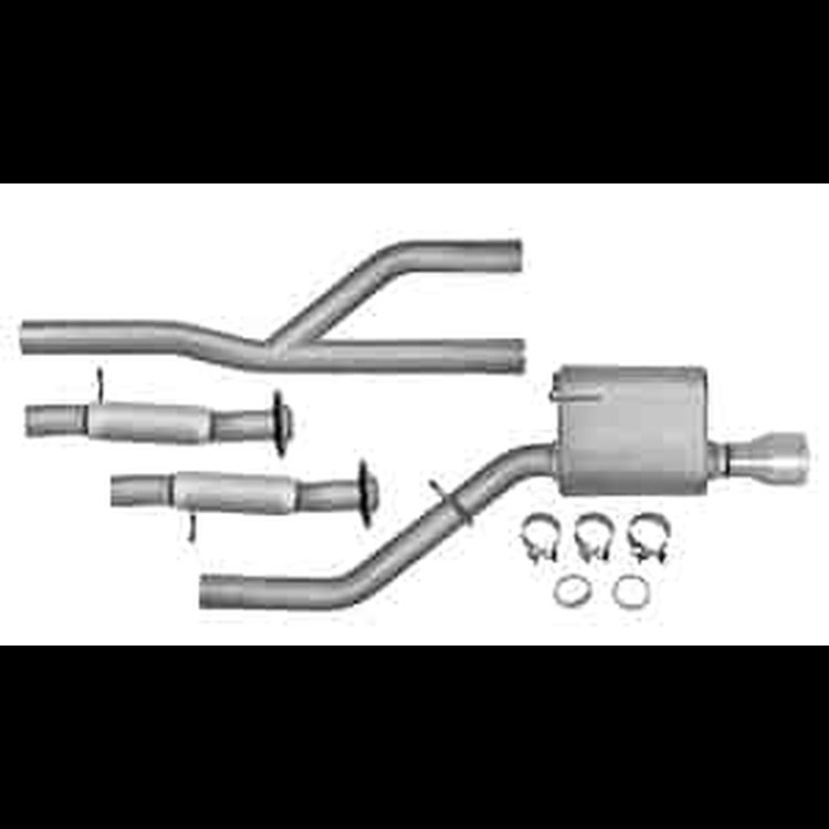 Cat-Back Exhaust System Ultra-Flo Stainless System