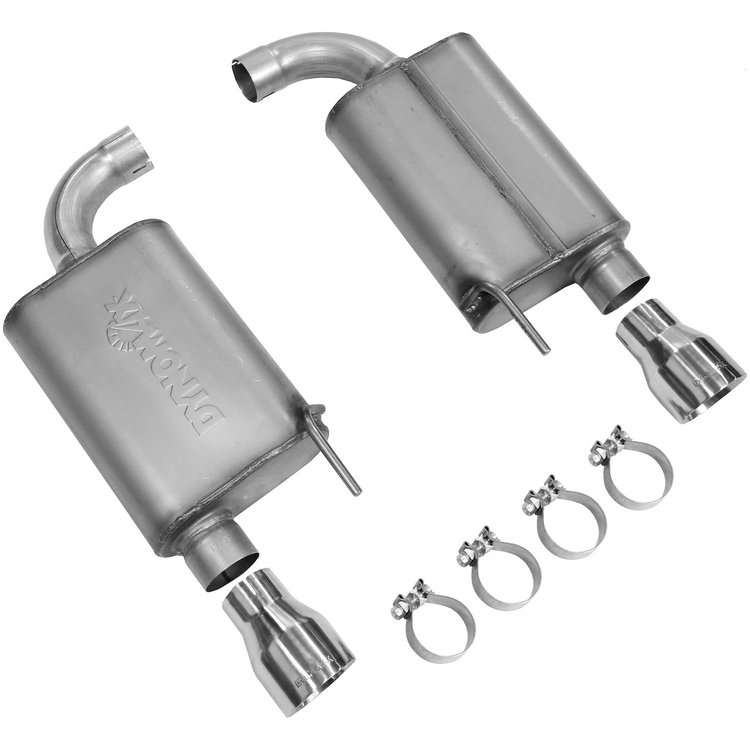 Axle-Back Exhaust System Ultra Flo Stainless System