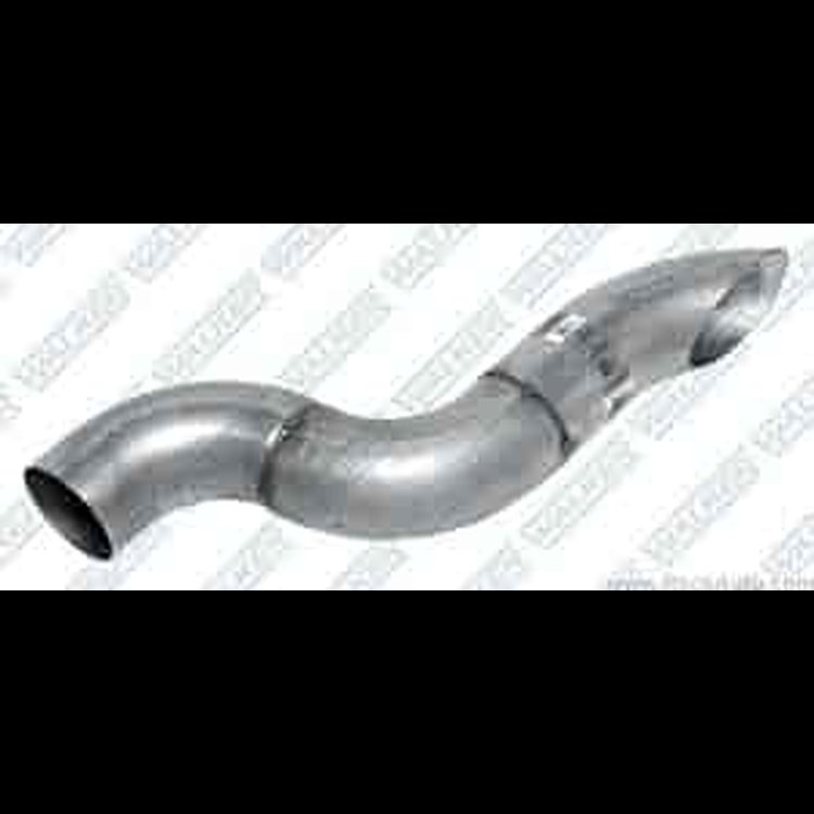 Aluminized Exhaust Stack Pipe Outside Diameter: 5"