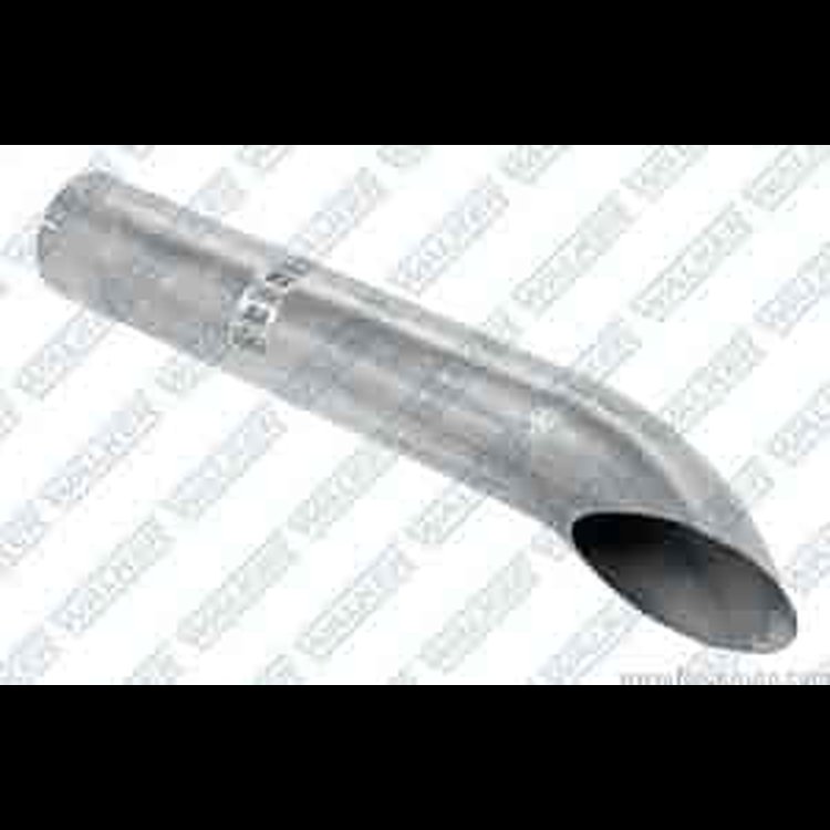 Aluminized Exhaust Stack Pipe Inside to Outside Diameter: 6"