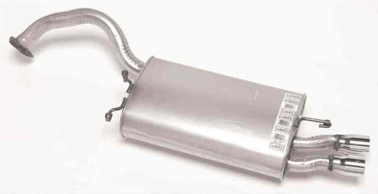 Exhaust QUIET-FLOW MUFFLER ASSEMB