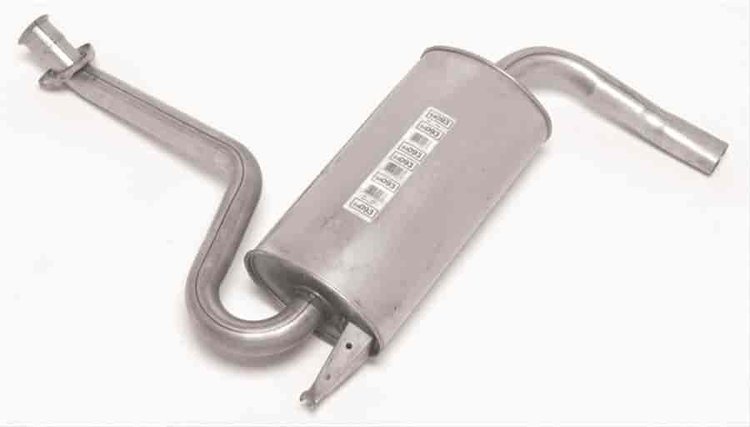 Exhaust QUIET-FLOW MUFFLER ASSEMB
