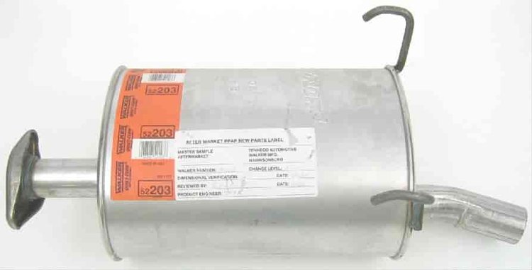 Exhaust QUIET-FLOW MUFFLER ASSEMB