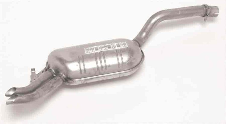 Exhaust QUIET-FLOW MUFFLER ASSEMB