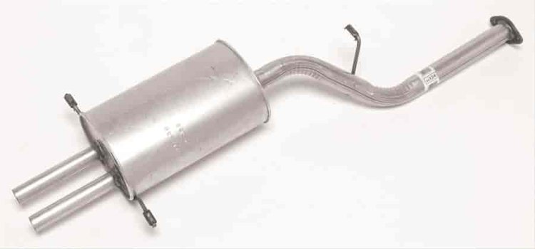 Exhaust QUIET-FLOW MUFFLER ASSEMB